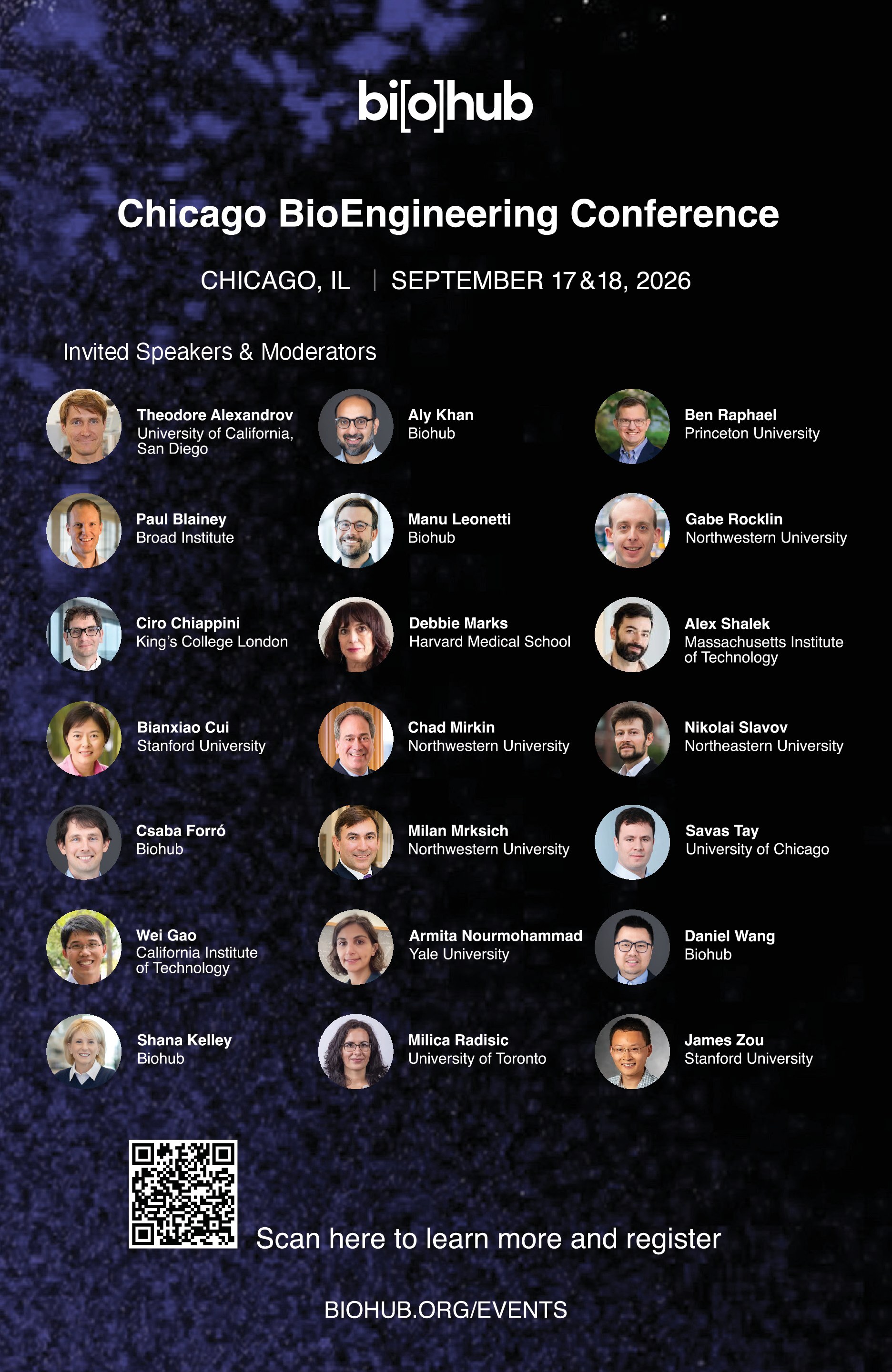 2026 Chicago BioEngineering Conference flyer